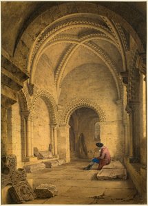 La Capilla en el Viejo Castillo, Newcastle upon Tyne de Frederick Mackenzie